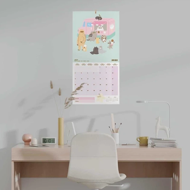 Календарь настенный Pusheen Foodie 2022 30x30 см (CP22019) - Фото 6 Календарь настенный Pusheen Foodie 2022 30x30 см (CP22019) - изображение 6
