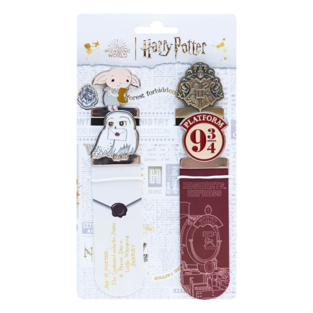 Набор закладок для книг Harry Potter 4 шт. (SET4M002) - изображение 3