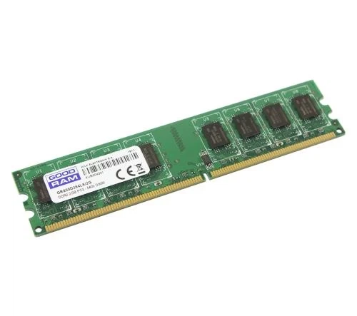 Пам'ять 2Gb DDR2, 800 MHz, Goodram, CL6 (GR800D264L6/2G) - Фото 1 Пам'ять 2Gb DDR2, 800 MHz, Goodram, CL6 (GR800D264L6/2G) - изображение 1