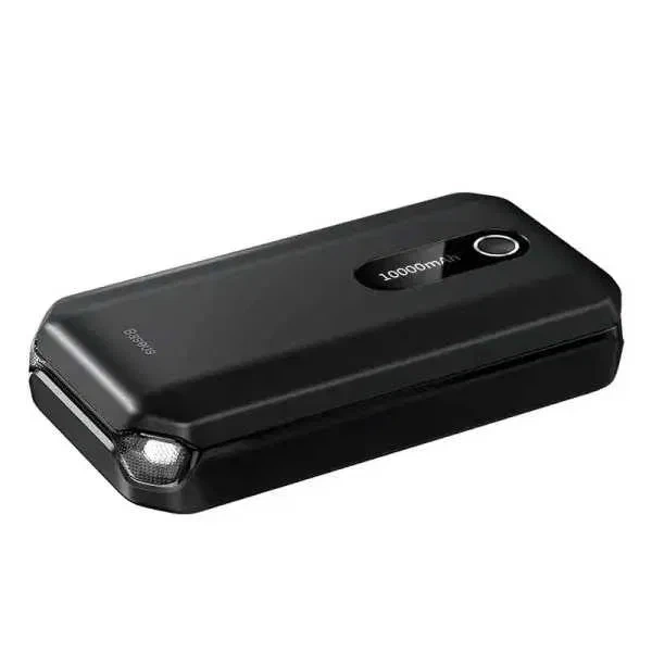 Пуско-зарядное устройство Baseus Super Energy Air Car Jump Starter 1000A 10 000 mAh Black - Фото 3 Пуско-зарядное устройство Baseus Super Energy Air Car Jump Starter 1000A 10 000 mAh Black - изображение 3