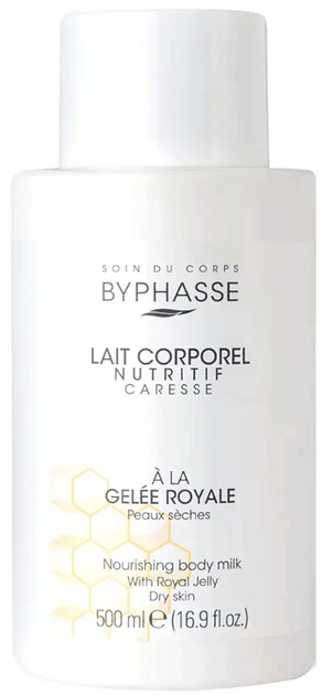 Увлажняющий крем для тела Byphasse Moisturizing Body Cream 500 мл Маточне молочко - Фото 1 Увлажняющий крем для тела Byphasse Moisturizing Body Cream 500 мл Маточне молочко - изображение 1