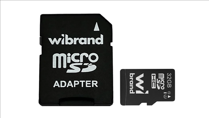 Карта Пам'яті Wibrand microSDHC 32GB UHS-1 + SD Adapter - зображення 2