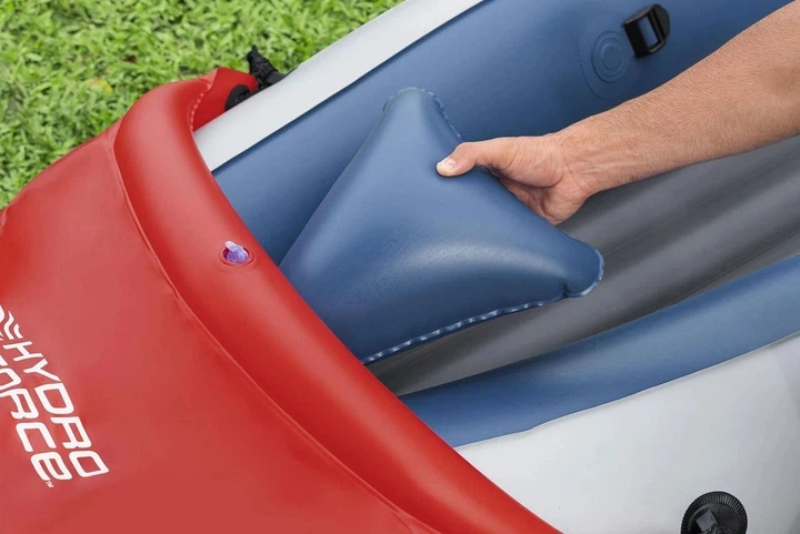 Надувной каяк Bestway Lite-Rapid X2 65077 – 2-местная байдарка 321×88×42 см, грузоподъемность до 160 кг, в комплекте 2 весла и насос. (COPY) - изображение 8