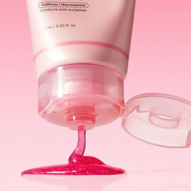 Нічна маска-плівка для обличчя MEDICUBE PDRN Pink Caffeine Night Wrapping Mask 75 мл — підтягуюча маска з PDRN та кофеїном - зображення 4