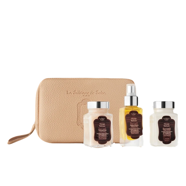 Подарунковий набір для тіла La Sultane De Saba Body Gift Set Lotus & Frangipani Flower Bali - изображение 2