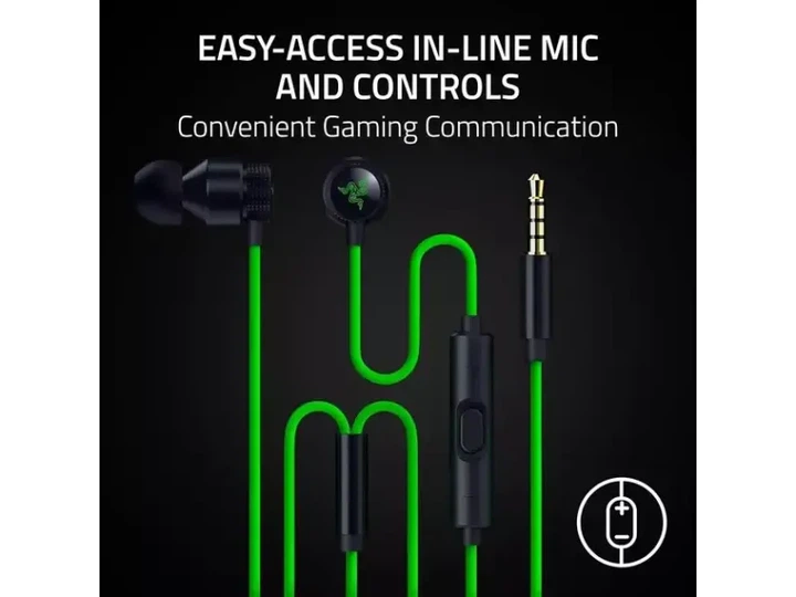 Навушники з мікрофоном Razer Hammerhead V3 Green/Black (RZ12-05590100-R3AC) - Фото 6 Навушники з мікрофоном Razer Hammerhead V3 Green/Black (RZ12-05590100-R3AC) - изображение 6
