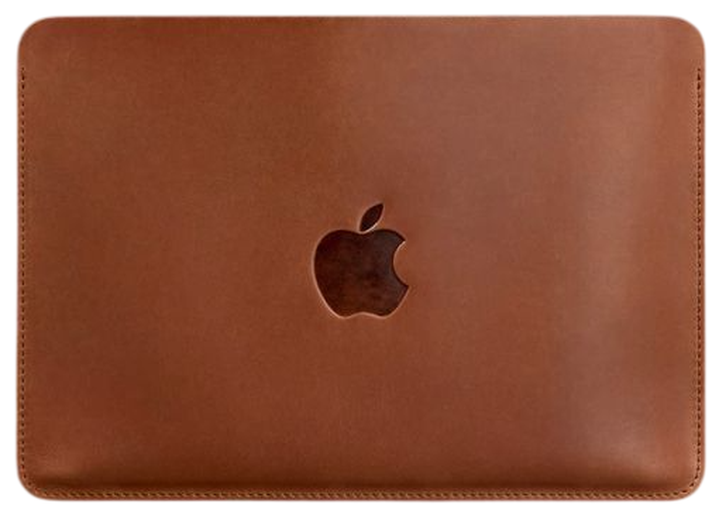 Кожаный чехол для ноутбука MacBook 13 из натуральной кожи Crazy Horse защитный для MacBook Air и Pro, светло-коричневый 58596 - Фото 3 Кожаный чехол для ноутбука MacBook 13 из натуральной кожи Crazy Horse защитный для MacBook Air и Pro, светло-коричневый 58596 - изображение 3