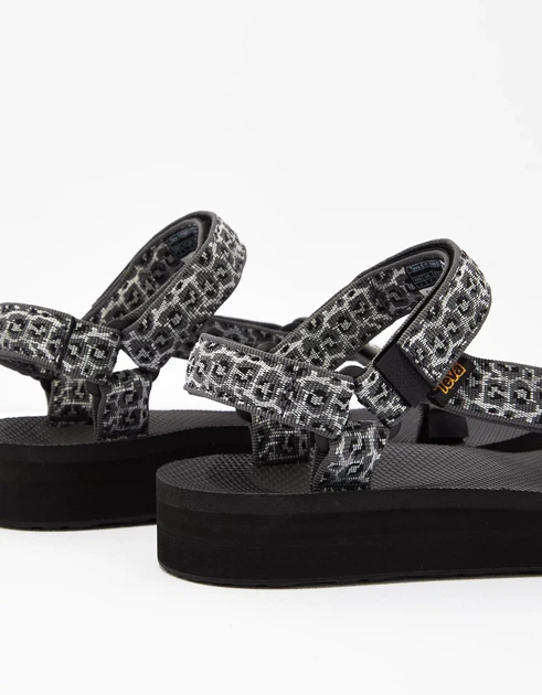 Жіночі босоніжки з леопардовим принтом Teva Midform Universal Leopard Sandal пляжні літні легкі сандалі тева розмір 39 - зображення 3