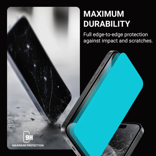 Szkło ochronne Crong Privacy 3D Armour Glass do iPhone Air Clear (5904310706285) - Zdjęcie 4 Szkło ochronne Crong Privacy 3D Armour Glass do iPhone Air Clear (5904310706285) - obraz 4