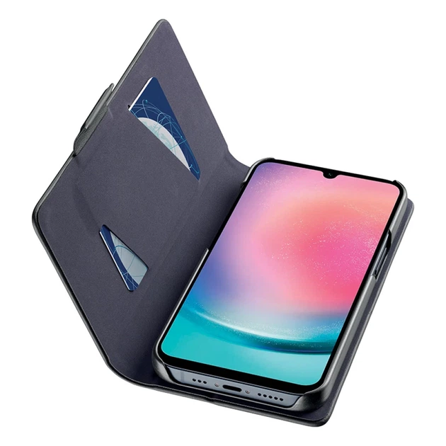 Чехол Cellularline Book Case для Samsung Galaxy A25 5G Black (BOOK3GALA255GK) - Фото 3 Чехол Cellularline Book Case для Samsung Galaxy A25 5G Black (BOOK3GALA255GK) - изображение 3