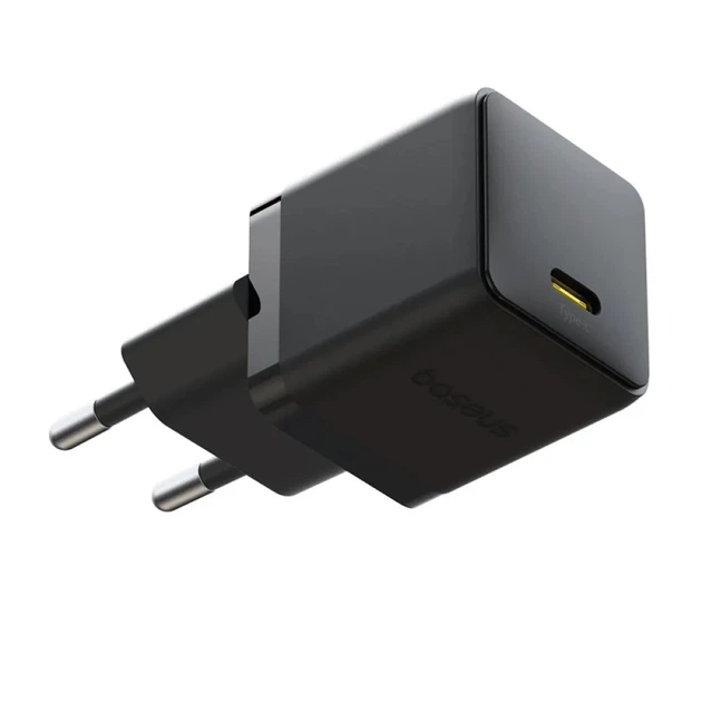 Мережевий зарядний пристрій Baseus Palm Fast Charger Type-C Cable 30W Black P10111605113-01 - изображение 3