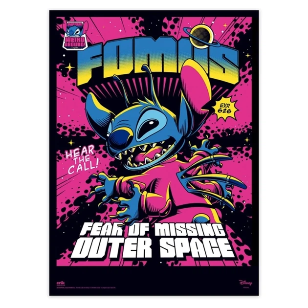 Набор минипостеров Disney Stitch 38x52 см 2 штуки (SETMP016) - изображение 2