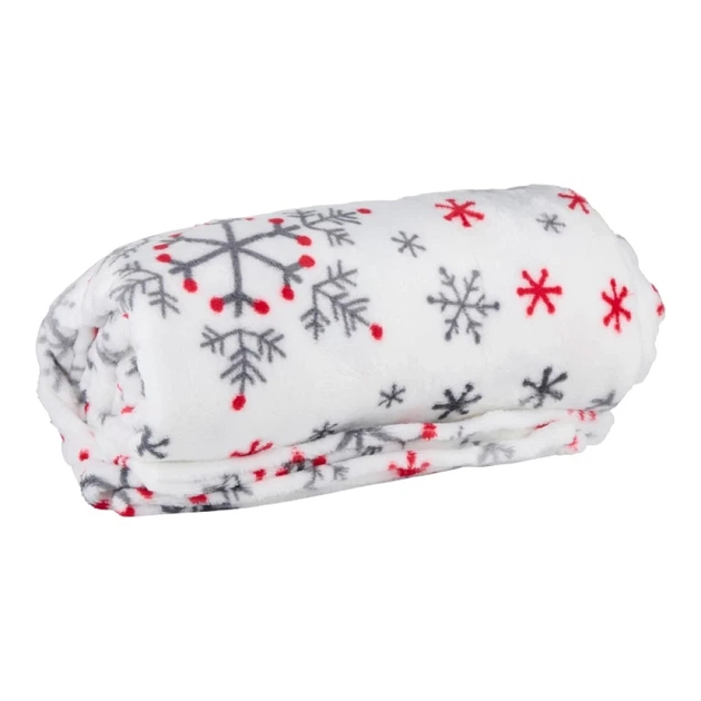 Плед праздничный Arti Casa микрофланель 150x200 см White (8711252568423_WHITE) - изображение 2