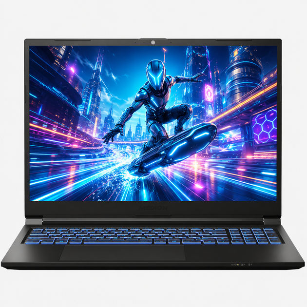 Ігровий ноутбук 16" Medion (Lenovo Group) Erazer Specialist | Intel Core i5-12500H | IPS (2560x1600) QHD+ | 16:10 | 165 Гц | RAM 16 ГБ | SSD 512 ТБ | Nvidia GeForce RTX 3060, 6 ГБ | Win11 (5307) - Уцінка - зображення 2
