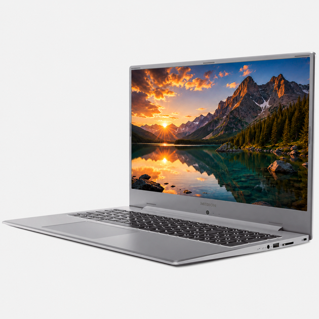 Ноутбук 17,3" Medion (Lenovo Group) Akoya S17403 | Intel Pentium Gold 6405U | IPS (1920x1080) FullHD | RAM 8 ГБ | SSD 256 ГБ | Intel UHD Graphics | Win11 (5332) - Уцінка - зображення 3
