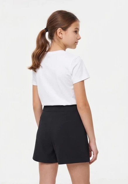 Шорты-юбка для девочки SLY 403/S/19 черный 152 - изображение 3