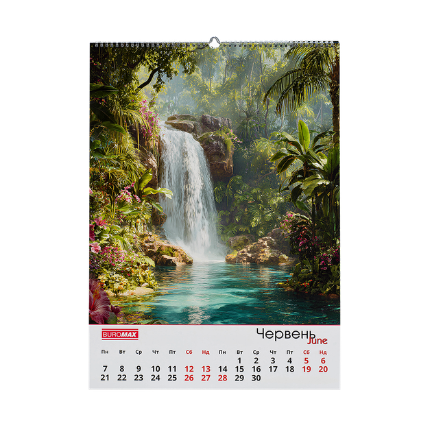 Календарь настенный на 2027 год А2, 1 пружина Tropic (BM.210655) - изображение 7
