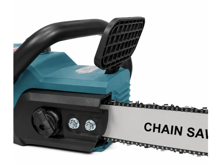 Акумуляторна ланцюгова пила Makita 18" 48V з автоматичним змащенням ланцюга, 2 акумулятори, металевий редуктор, шина 18 дюймів, бездротова електропила для обрізки дерев, заготівлі дров, садових, будівельних і монтажних робіт - Фото 7 Акумуляторна ланцюгова пила Makita 18" 48V з автоматичним змащенням ланцюга, 2 акумулятори, металевий редуктор, шина 18 дюймів, бездротова електропила для обрізки дерев, заготівлі дров, садових, будівельних і монтажних робіт - зображення 7