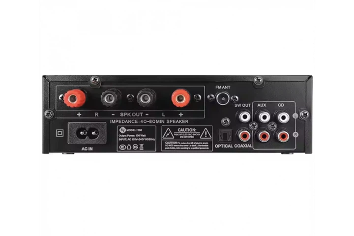 Стереопідсилювач DV audio AV-260 з USB, Bluetooth та FM-тюнером - зображення 2