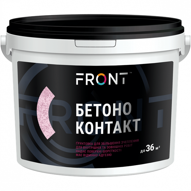 Ґрунтовка Бетоноконтакт FRONT (3 кг) - Фото 1 Ґрунтовка Бетоноконтакт FRONT (3 кг) - изображение 1
