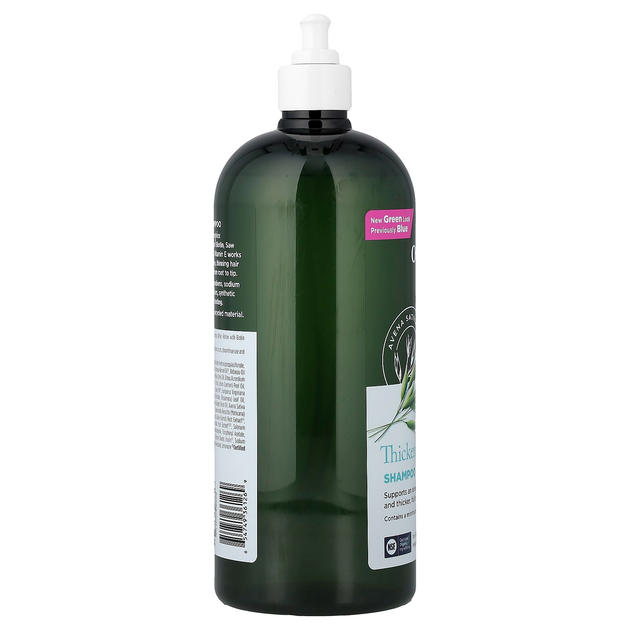 Шампунь для густоти волосся Avalon Organics, Therapy "Thickening Shampoo" засіб для догляду з біотином і комплексом вітамінів групи В (946 мл) - зображення 3