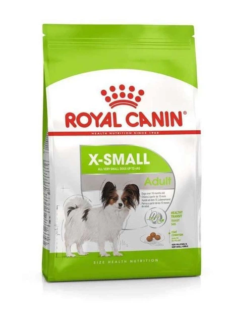 Сухий корм Royal Canin X-Small Adult для дорослих собак мініатюрних порід, 1.5 кг - Фото 1 Сухий корм Royal Canin X-Small Adult для дорослих собак мініатюрних порід, 1.5 кг - зображення 1