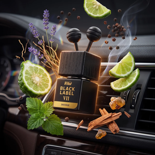Освежитель воздуха в дефлектор VITOL Black Label Sauvage 8мл (68122) - изображение 4
