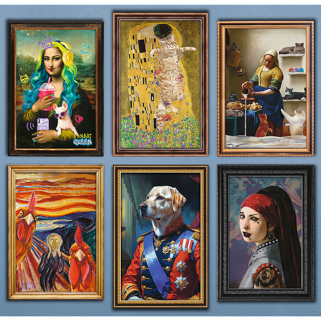 Puzzle Trefl Fun Art Collection 6000 elementów 81048 (5900511810486) - obraz 3