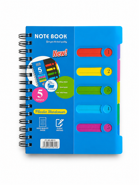 Тетрадь на спирале "ABCD" клетка, A5 P120 70G, DSCN0742 (голубой) - Фото 1 Тетрадь на спирале "ABCD" клетка, A5 P120 70G, DSCN0742 (голубой) - изображение 1