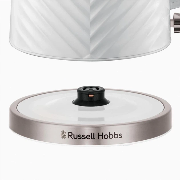 Електрочайник Russell Hobbs Groove White 26381-70 - изображение 5