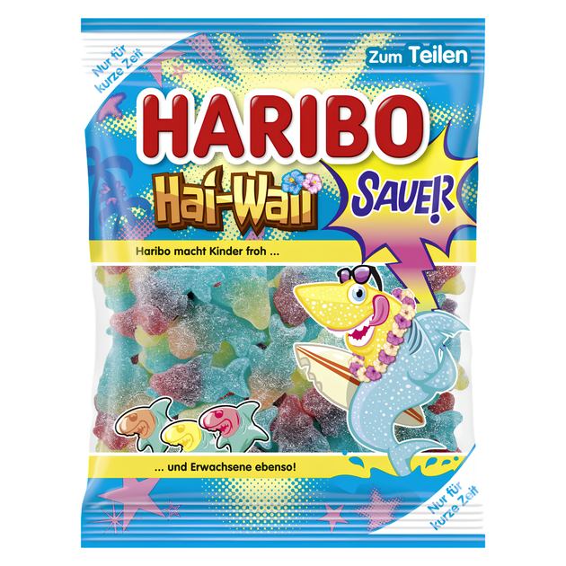 Желейные конфеты Haribo Hai Waii со вкусом тропических фруктов 175 г - Фото 1 Желейные конфеты Haribo Hai Waii со вкусом тропических фруктов 175 г - изображение 1