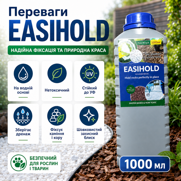Клей для гранита EASIHOLD Клей для камня и металла 1 л Клей для наружных работ Клей для камней и песка - изображение 6