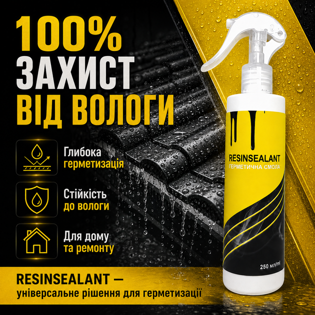 Герметик для внутренних и наружных работ RESINSEALANT Полимерная смола 250 мл Спрей Герметик для швов - изображение 6
