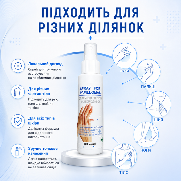Удаление бородавки быстро и эффективно дома For Removing Skin Formations Средство для кожи от папиллом, 100 мл Удаление папиллом - изображение 5