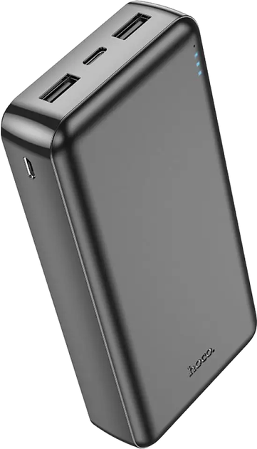 УМБ HOCO J100A High-ranking 20000 mAh 10.5W Black (6931474783585) - Фото 1 УМБ HOCO J100A High-ranking 20000 mAh 10.5W Black (6931474783585) - изображение 1