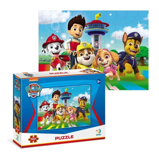Дитячі Пазли Paw Patrol "Сміливі рятувальники" DoDo 200145 60 елементів - Фото 2 Дитячі Пазли Paw Patrol "Сміливі рятувальники" DoDo 200145 60 елементів - зображення 2