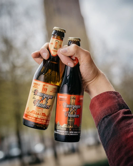 Упаковка пива Bourgogne des Flandres Blonde світле фільтроване 5.5% 0.33 л x 12 шт (5411516003624) - Фото 6 Упаковка пива Bourgogne des Flandres Blonde світле фільтроване 5.5% 0.33 л x 12 шт (5411516003624) - зображення 6