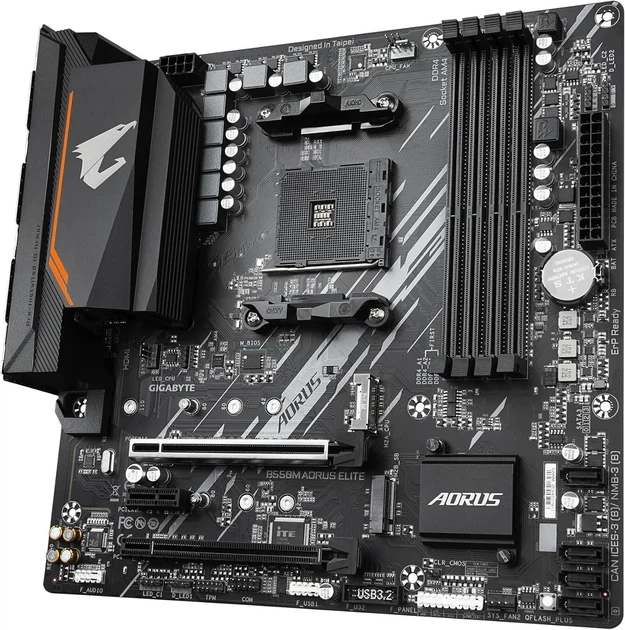 Материнская плата Gigabyte B550M Aorus Elite (102216619) - изображение 4