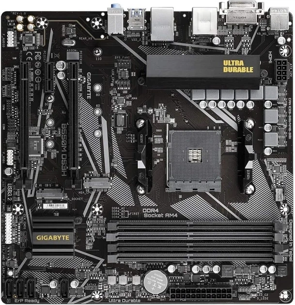 Материнская плата Gigabyte B550M DS3H (102215895) - Уценка - изображение 2