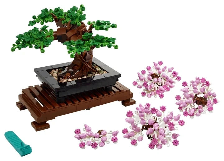 Конструктор 3D Botanicals Дерево Бонсай 878 деталей - изображение 2