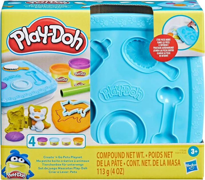 Набор для творчества Play-Doh Кормим животных (F6914/F7528) - изображение 3