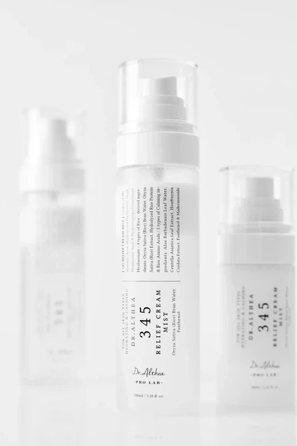 Крем-міст для обличчя DR.ALTHEA 345 Relief Cream Mist 100 мл — зволожувальний міст для відновлення та заспокоєння шкіри - зображення 4