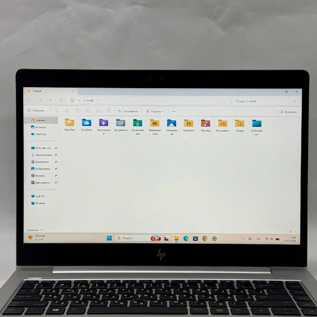 Ноутбук Hewlett Packard EliteBook 840 G6 14” IPS 1920x1080 Core i7-8565U 1.80GHz 8GB DDR4 SSD 256GB Radeon 550X 2GB Камера (H840G6R8S256R550XB) Б/У - изображение 9
