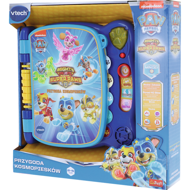 Інтерактивна книга Vtech Mighty Pups Touch & Teach Word Book (5900511615890) - Фото 2 Інтерактивна книга Vtech Mighty Pups Touch & Teach Word Book (5900511615890) - зображення 2