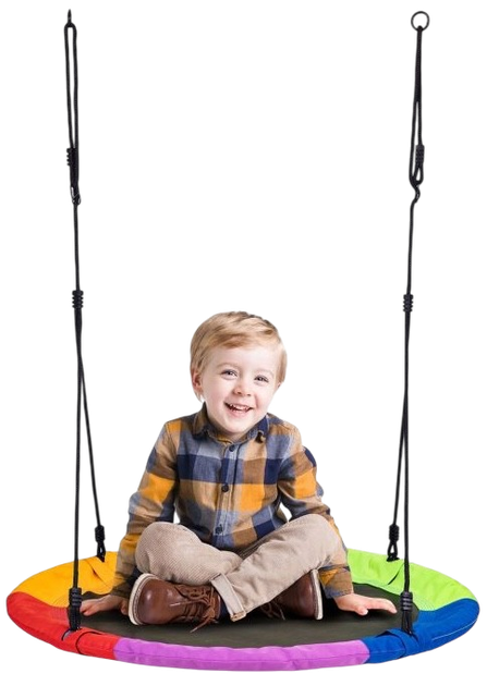 Садова гойдалка EcoToys BOC100 MULTI COLOR - зображення 4