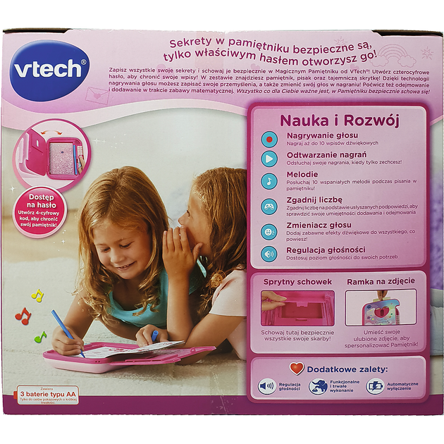 Magiczny pamietnik Trefl Vtech Baby Preschool (5900511612431) - obraz 4