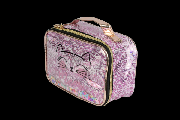 Косметичка Lukky Киця з конфеті 21x13x12 см (T21398) - Фото 4 Косметичка Lukky Киця з конфеті 21x13x12 см (T21398) - зображення 4
