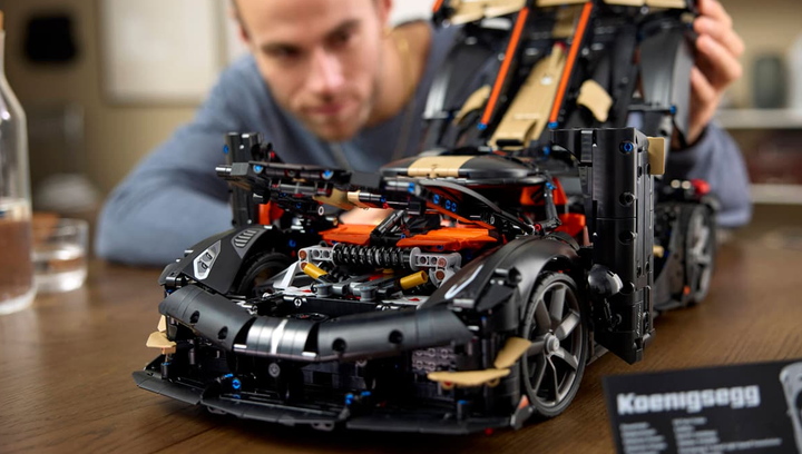 Конструктор Lego Koenigsegg Sadair's Spear Technic 42232 - изображение 8