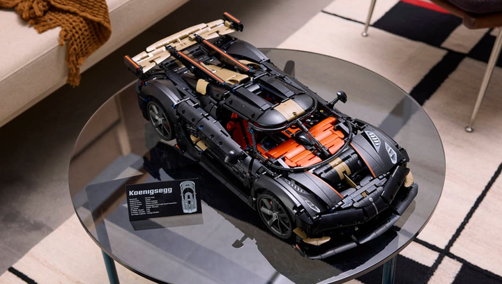 Конструктор Lego Koenigsegg Sadair's Spear Technic 42232 - изображение 9