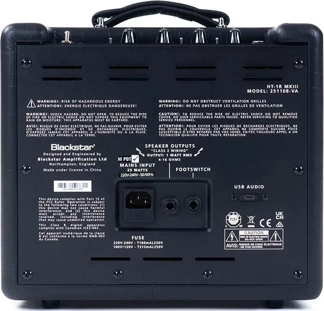 Комбоусилитель Blackstar HT-1R MKIII (301008) - изображение 4